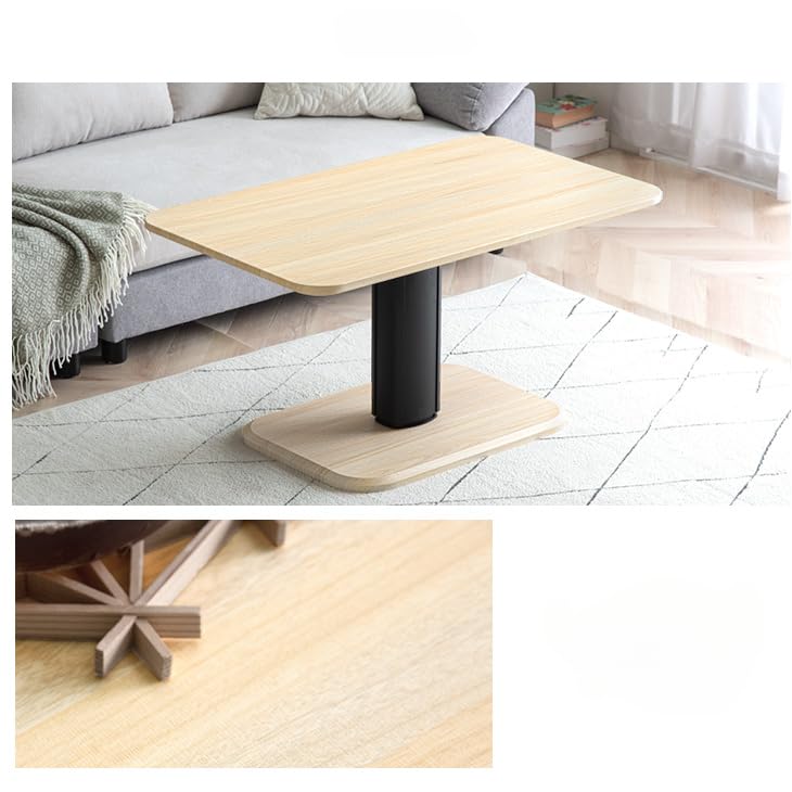 Amazon｜楽々 昇降 ダイニングテーブル 幅100cm 無段階 高さ調節